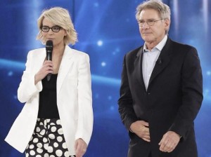Maria De Filippi e Harrison Ford