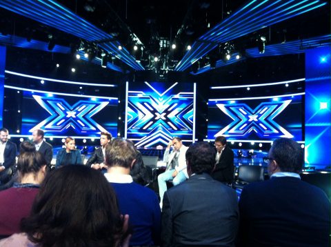 La conferenza stampa di X Factor 7: Ellie Goulding e Marco Mengoni ospiti. Tutte le foto